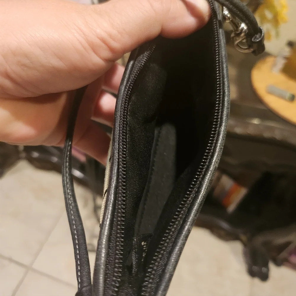 Coach Signature Wristlet